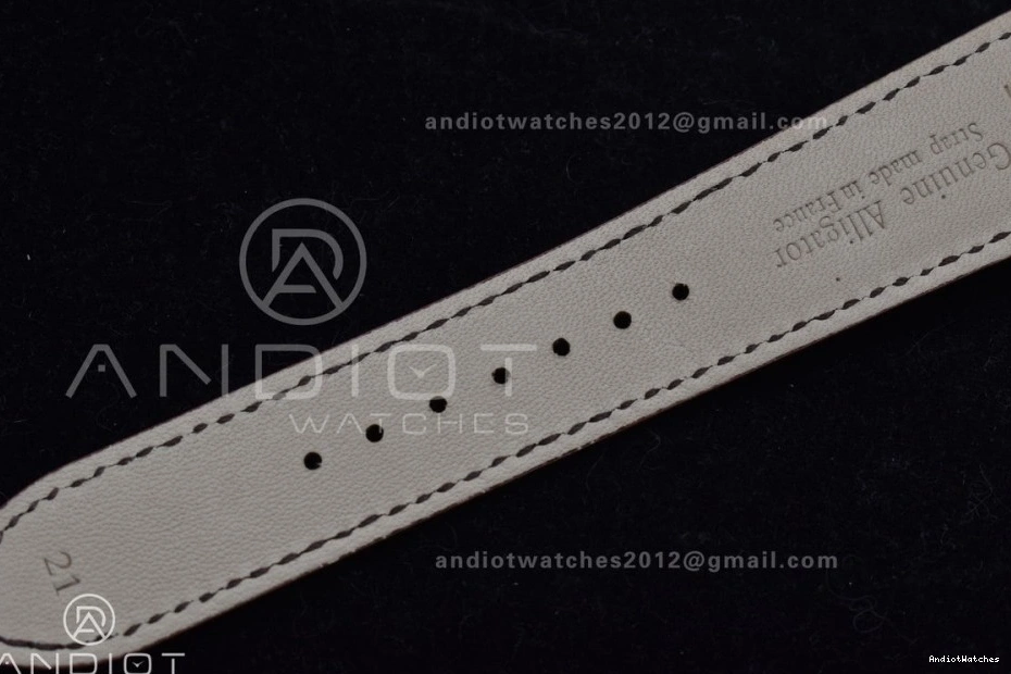 Brown SA925 Strap FreshLook Thin Edition Master on 908 Moon RG 1:1 White Ultra Super APSF Clone Dial Leather Best 0318